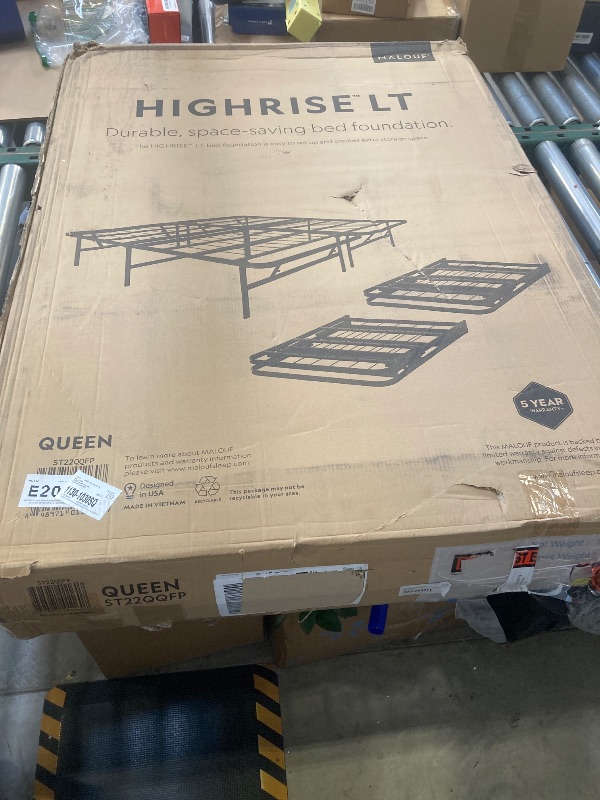 Photo 1 of Malouf Structures Queen Highrise LT Bed Frame
