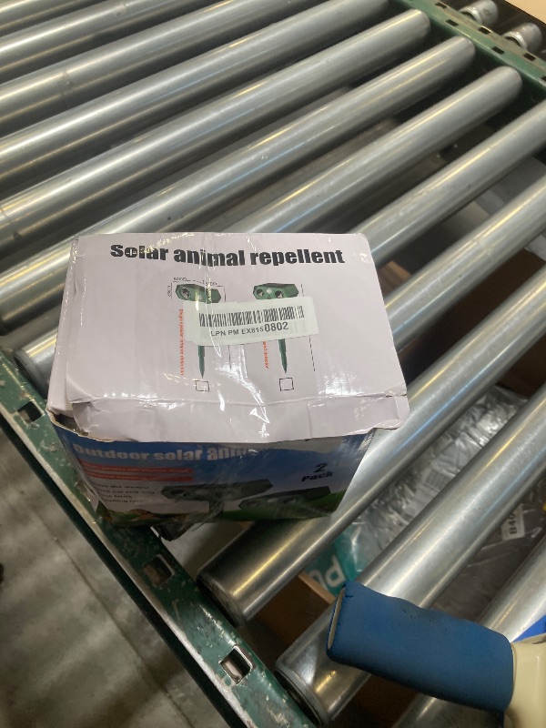 Photo 1 of 2Pack Deer Squirrel Rabbit Cat Repellent Outdoor Solar Ultrasonic Animal Repeller Waterproof Raccoon Deterrent with Motion Sensor to Keep Dog Skunk Possum Rodent Coyote Out of Garden Yard Farm