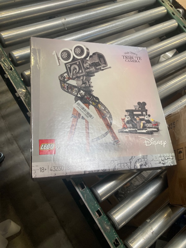 Photo 1 of LEGO Disney Walt Disney Tribute Camera Building Set - Bedroom or Office Decor for Men & Women, Ages 18+ - Collectible Craft Model Kit - Gift Idea for Fans - 43230