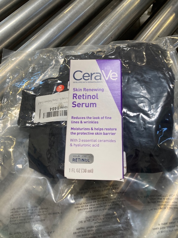 Photo 1 of CeraVe Anti Aging Retinol Serum For Face, Encapsulated Retinol With Hyaluronic Acid, Niacinamide & Ceramides, Smooths Wrinkles & Fine Lines, Gentle Skin Brightening Serum, Fragrance Free, 1 Oz