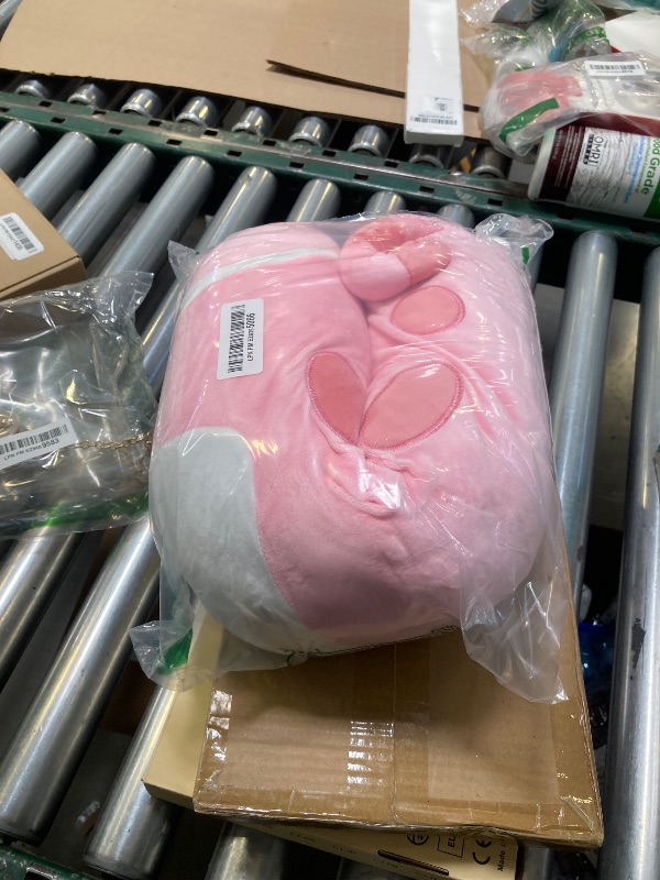 Photo 1 of shangman Lovely Plush Cat Cute Cartoon Soft Stuffed Kitten Long Throw Sleeping Pillow Doll Toy Gift for Kids Girlfriend Multiple Size (Pink,70cm/27.5in)