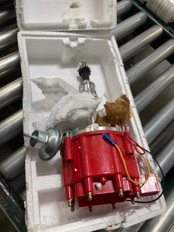 Photo 1 of HEI Ignition Distributor for Small Block Ford 351W Windsor 5.8L 8 Cylinder New Distributor 65K Coil with Blue Cap