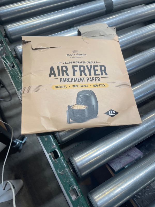 Photo 1 of 9? Steamer Paper, Air Fryer Round Parchment Paper Liners – 220pcs Unbleached Bamboo Steamer Liners – Easy Cleanup, Will Not Burn or Curl, Non-Toxic & Convenient Packaging by Baker’s Signature