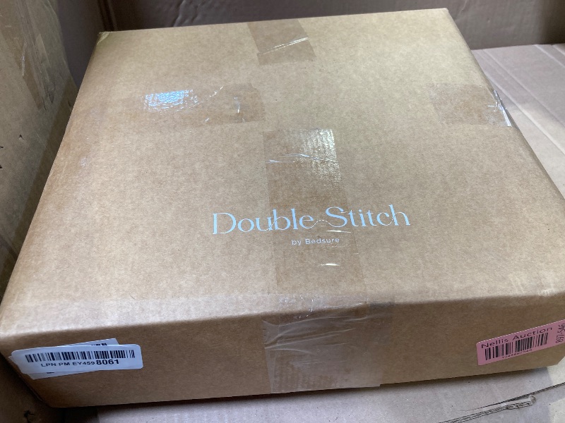 Photo 1 of Double Stitch 100% Organic Cotton Duvet Cover - Soft 3 Piece Bedding Set Queen Size, 300 TC Luxury Hotel Sateen Weave, GOTS Certified Long Staple Cotton, Made in India, Winter Sky