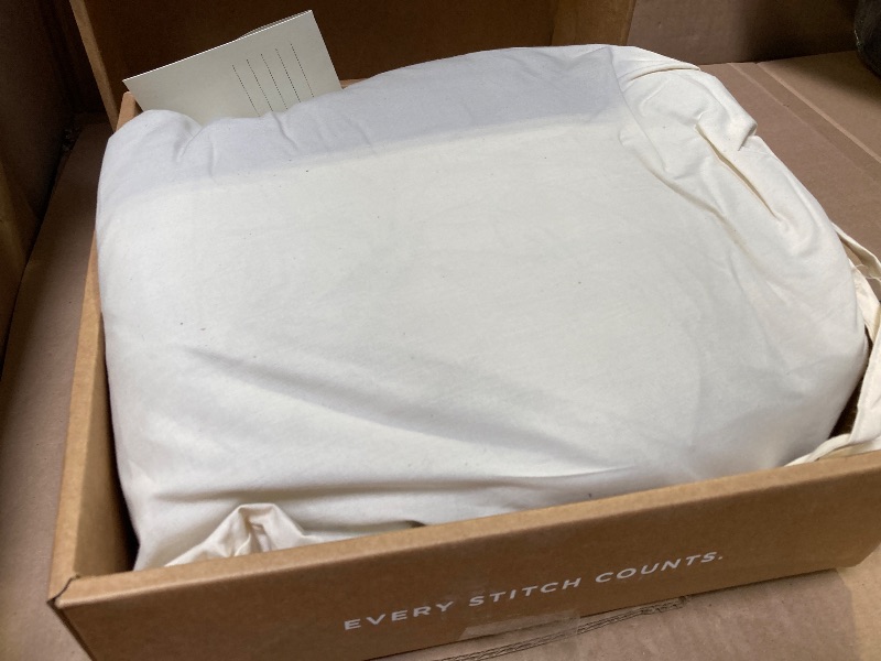 Photo 1 of Double Stitch 100% Organic Cotton Duvet Cover - Soft 3 Piece Bedding Set Queen Size, 300 TC Luxury Hotel Sateen Weave, GOTS Certified Long Staple Cotton, Made in India, Winter Sky
