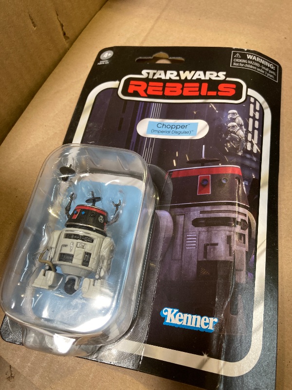 Photo 1 of STAR WARS The Vintage Collection Chopper (Imperial Disguise), Rebels 3.75 Inch Collectible Action Figure
