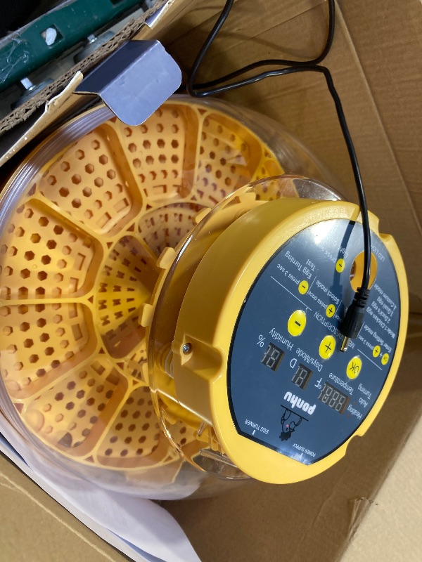 Photo 1 of 16 Egg incubator with automatic egg turning and humidity control,Incubators for hatching eggs,Incubator for chicken eggs,Duck,Quail, Pigeon,Intelligent Temperature, Egg Candler and Humidity Control