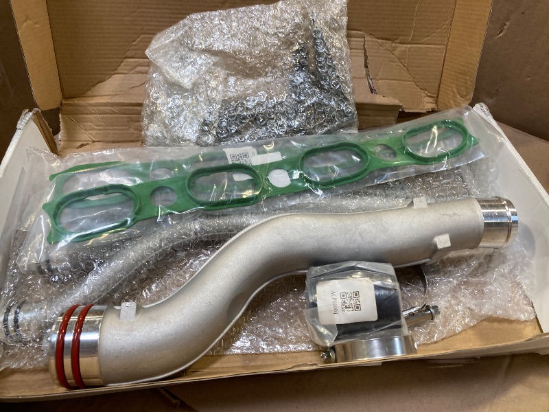 Photo 1 of Full Set Aluminum Coolant Water & Heater Pipe & Vent Tube Upgrade Kit Compatible with Porsche Cayenne 4.5L V8 S/Turbo 2003-2006 Replace 99610612572; 99910632670; 94810640101