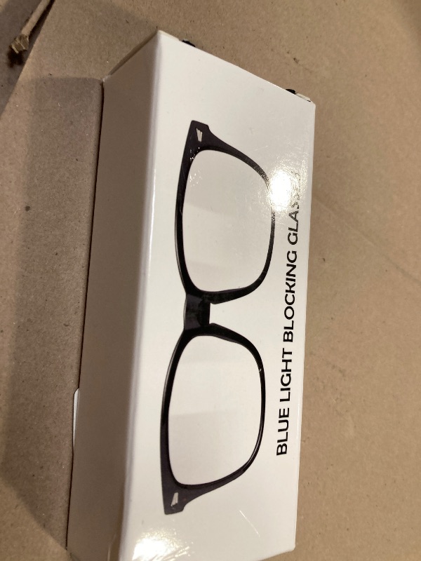 Photo 1 of 2 Pack Blue Light Glasses for Woman, Reading Glasses for Women, Reading Glasses Men, Blue Light Glasses Men, Fake Glasses, Bluelight Glasses Womens,Clear Blue Light Blocking Glasses ?Black+Clear?