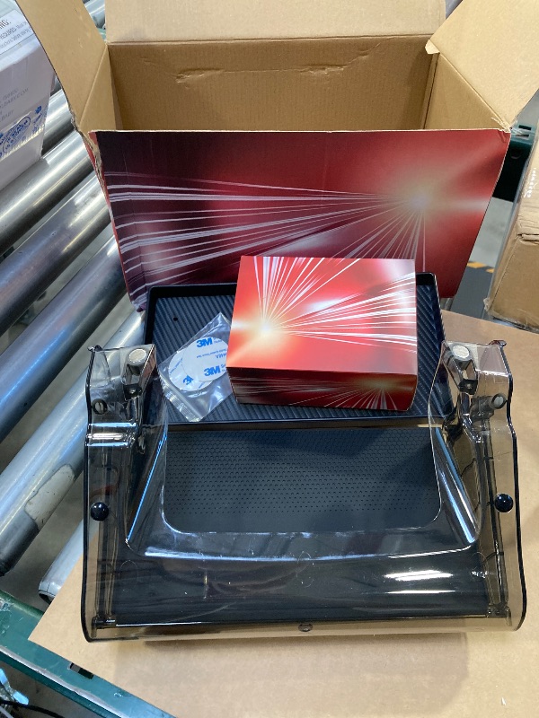 Photo 1 of BarBaren For Tesla Under Screen Storage Model Y Juniper 2026-2025/Model 3 2025-2024 Highland, Center Console Organizer for Model Y/Model 3 Accessories (Not Fit Model Y 2020-2024/Model 3 2017-2023)
