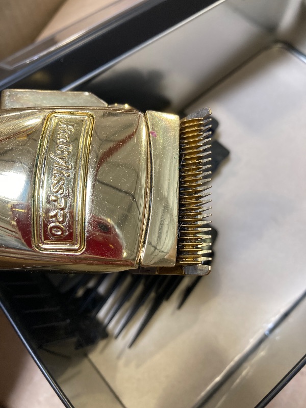 Photo 1 of BaBylissPRO FXONE GOLDFX All Metal Clipper