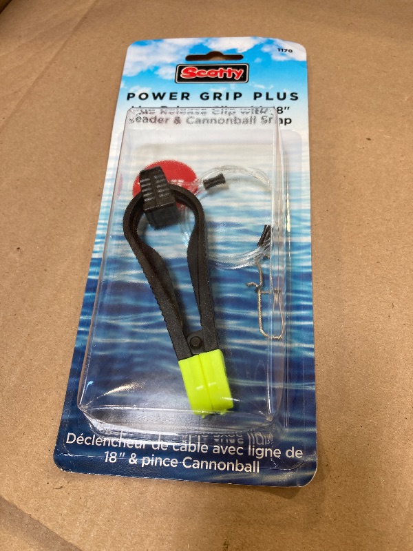 Photo 1 of Scotty #1170 Power Grip with Cannonball Snap and Heavy 18" Monofilament Leader