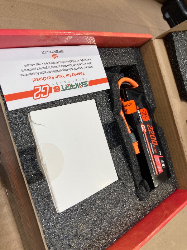 Photo 1 of Spektrum Smart G2 Powerstage Air Bundle: 3S 2200mAh LiPo Battery / S120 Charger, SPMXPSA200
