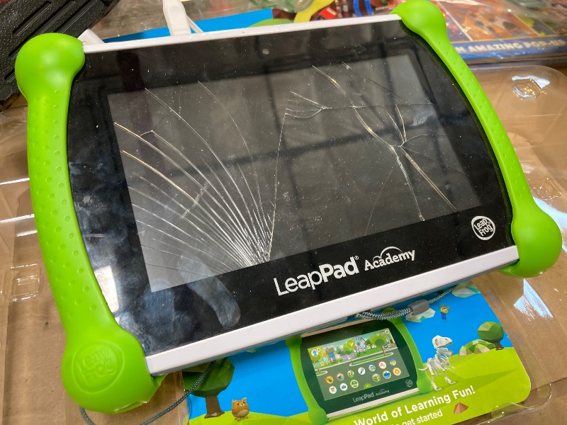 Photo 1 of LeapFrog LeapPad Academy Kids’ Learning Tablet, Green