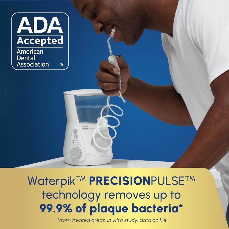 Photo 1 of Waterpik Aquarius Water Flosser For Teeth Cleaning, Gums, Braces, Dental Care, Electric Power With 10 Settings, 