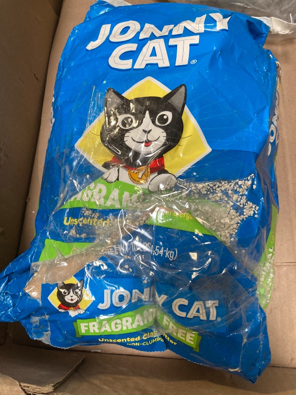 Photo 1 of Jonny Cat Fragrance Free Cat Litter Bag, 10-Pound