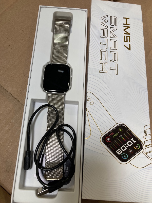 Photo 1 of FITVII Health & Fitness Tracker (Answer/Make Calls), Smart Watch with 24/7 Heart Rate and Blood Pressure, Sleep Tracking, Blood Oxygen Monitor, 120+ Sport Modes Activity Tracker for Women Men
