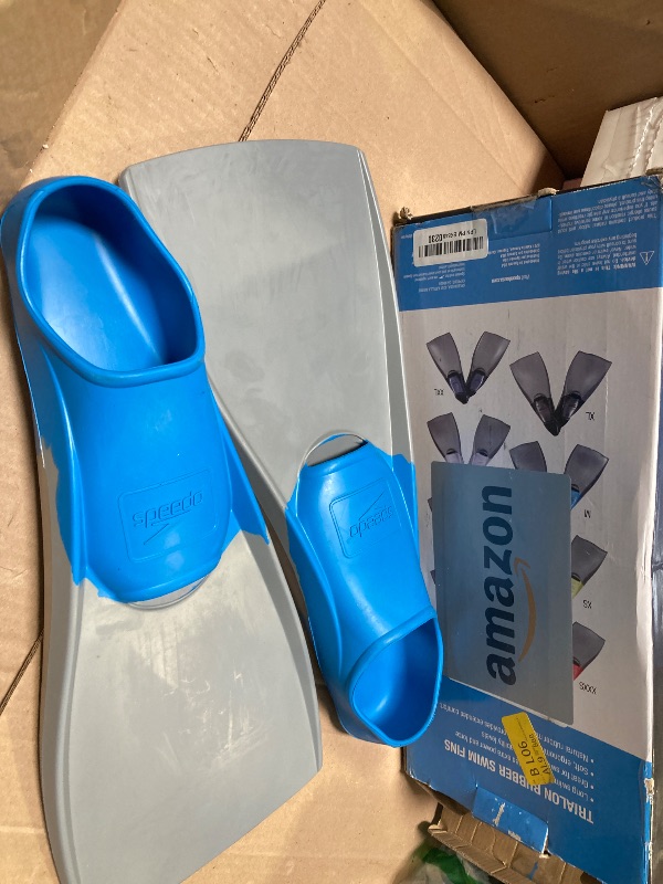 Photo 1 of M----Speedo Unisex-Adult Swim Training Fins Rubber Long Blade