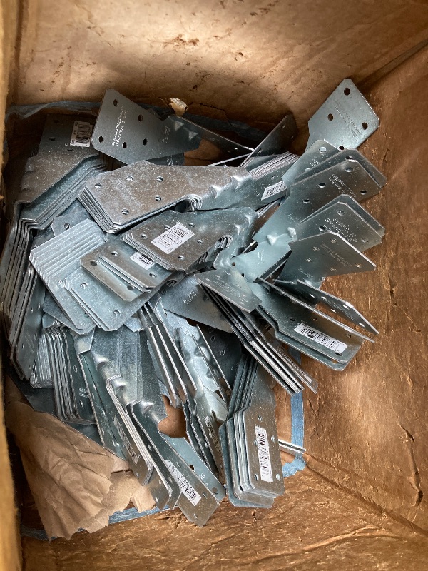 Photo 1 of Simpson Strong-Tie H2.5A H2.5A 18-Gauge Galvanized Hurricane Tie 