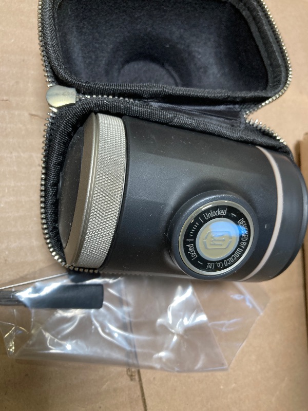 Photo 1 of WACACO Picopresso Portable Espresso Maker Bundled with Protective Case, Pro-level Specialty Coffee Machine, Compatible Ultra-fine Grind, Manually Operated Travel Coffee Maker