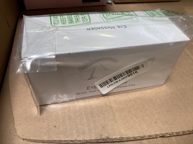 Photo 1 of Under-Eye Red Light Therapy Device with Microcurren, 3D Contour Eye Massager for Dark Circles, Eye Bags & Wrinkles, Rechargeable Under Eye Treatment Device for Puffiness and Fine Lines