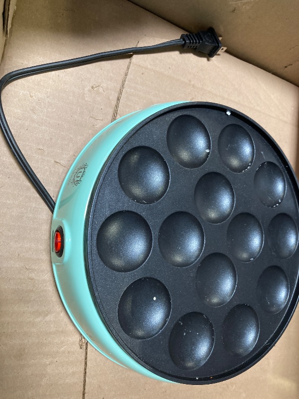Photo 1 of ULTICOR Mini Pancake Maker – 14-Hole Electric Poffertjes Pan – Non-Stick Dutch Mini Pancakes Griddle – Easy to Use, Easy to Clean – Perfect for Breakfast, Desserts, Snacks & More