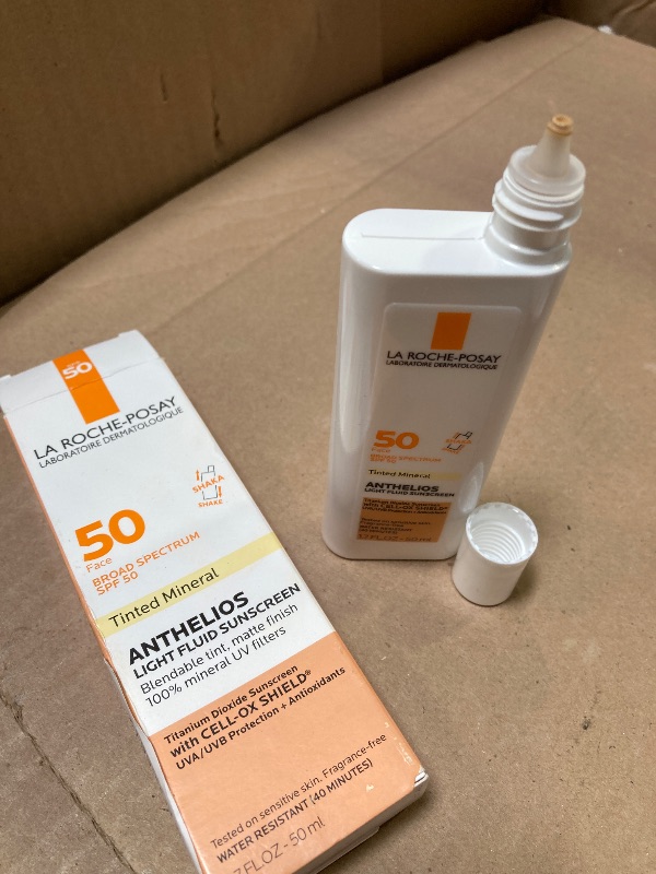 Photo 1 of La Roche Posay Anthelios 50 Mineral Tinted Ultra Light Sunscreen Fluid 50ml/1.7oz