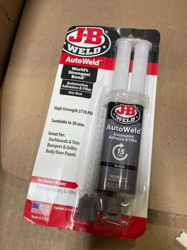Photo 1 of J-B Weld AutoWeld, 25ml, BLACK
