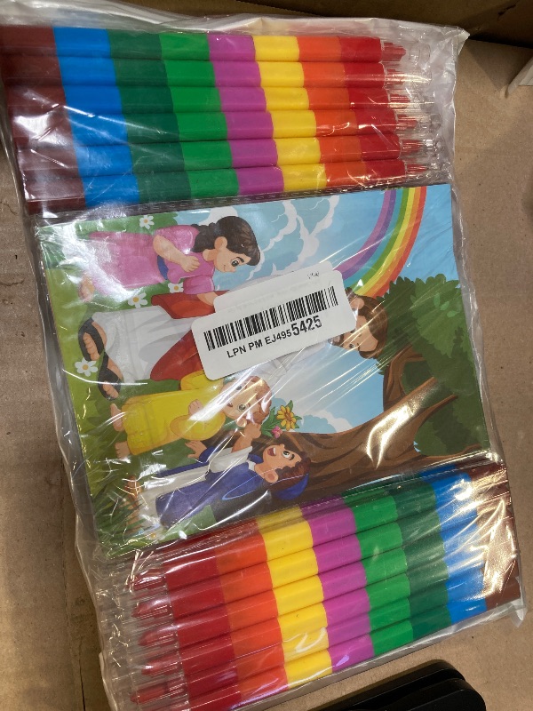 Photo 1 of BenLouis 24 Christian Mini Coloring Books Kids with 24 Stacking Crayons Bible Verse Party Favors Activity Books Bulk for Kids Christmas Religious Goodie Bag Gift Stuffer Classroom Reward