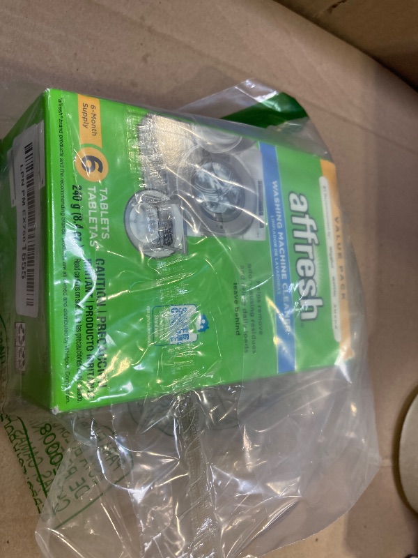 Photo 1 of Affresh Washing Machine Cleaner, Cleans Front Load and Top Load Washers, Including HE, 6 Tablets