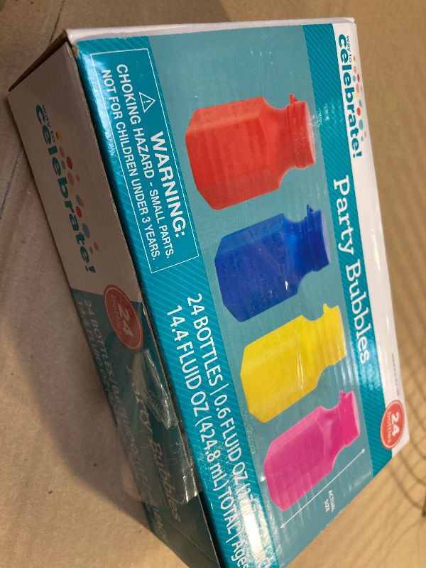 Photo 1 of Bubble Bottles and Wands Party Favors - 24 count