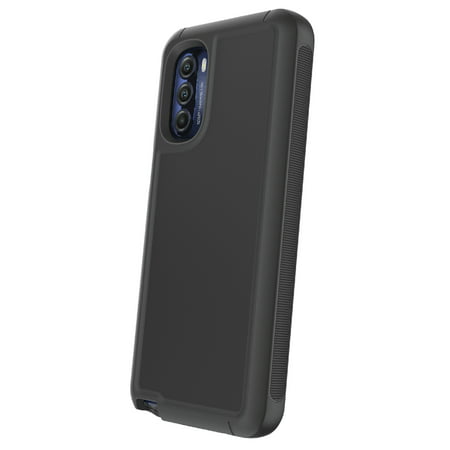 Photo 1 of Onn. Rugged Phone Case for Moto G STYLUS 5G (2022) - Black
