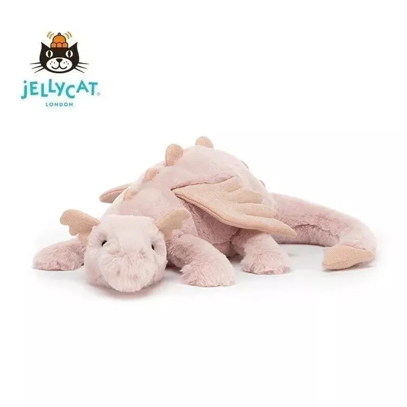 Photo 1 of Jellycat Pink Dragon Plush Toy  
