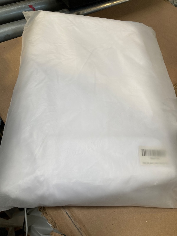 Photo 1 of BalsaCircle 120 White Round Polyester Tablecloth Wedding Table Linens
