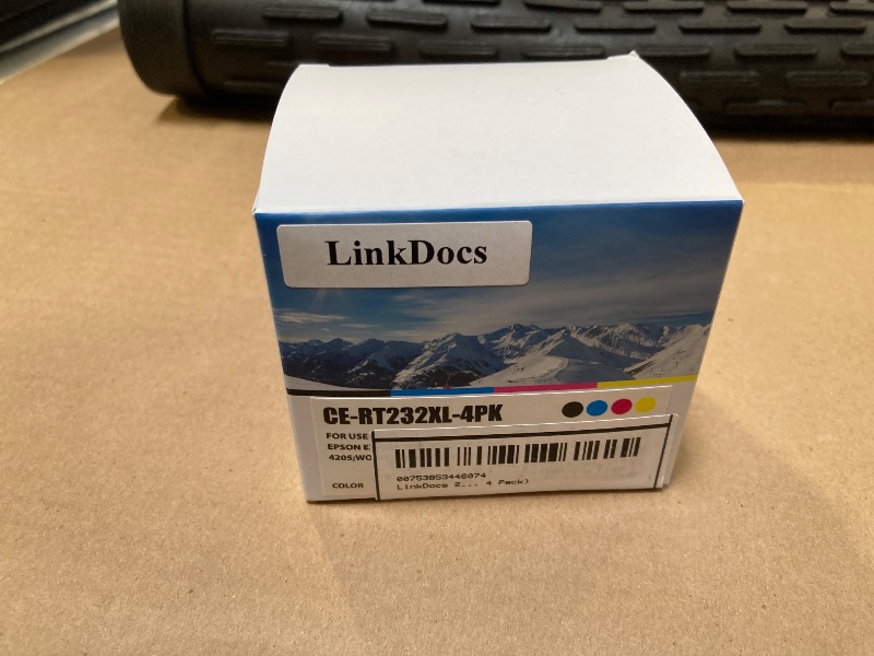Photo 1 of LinkDocs 232XL Ink Cartridge for Epson Ink 232 XL Ink Cartridges for Epson Expression Home XP-4205 XP-4200 Workforce WF-2930 WF-2950 Printer  