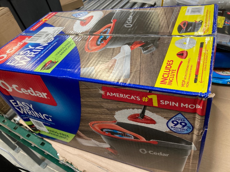Photo 1 of O-Cedar Easy Wring 12 in. W Wet Mop Kit