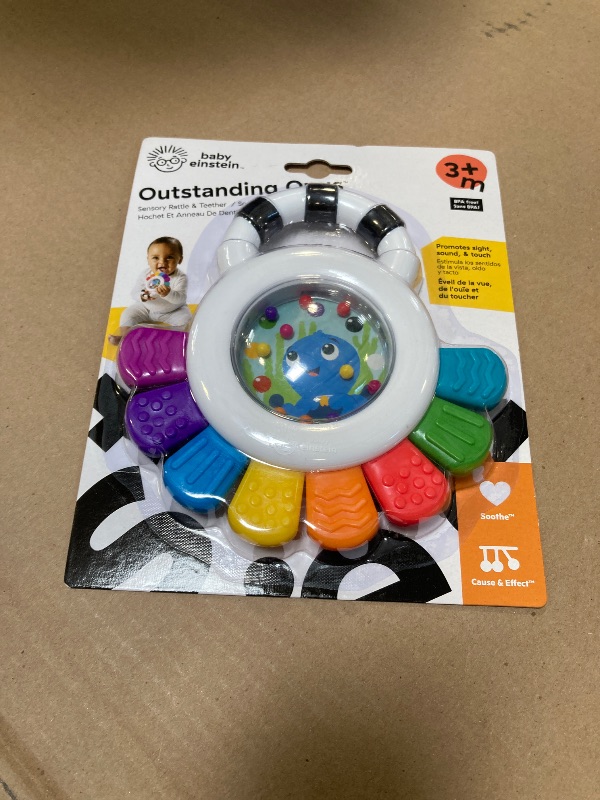 Photo 1 of Baby Einstein Outstanding Opus the Octopus Rattle  Teether Sensory Toy