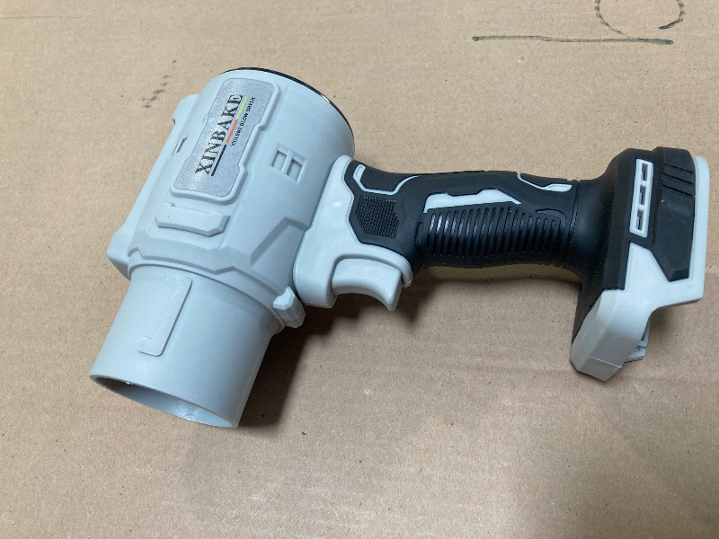 Photo 1 of Electric Cordless Leaf Blower,  Handheld Small Cordless Leaf Blower, Variable Speed Turbo Dryer Blower, Powerful Dust Cleaner for Computer Keyboards, BBQ, Car Interiors
