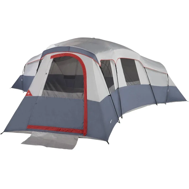 Photo 1 of Ozark Trail XL 20-Person 4-Room Outdoor Family Camping Cabin Tent 3 Entrances
