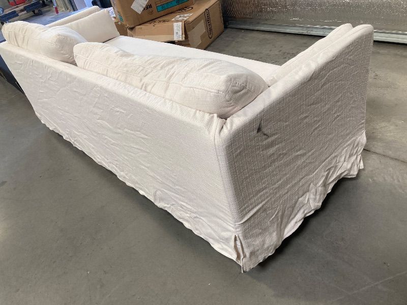 Photo 1 of Better Homes & Gardens Waylen Slipcover Sofa Cream by Dave & Jenny Marrs
