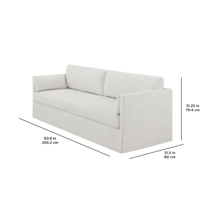 Photo 1 of Better Homes & Gardens Waylen Slipcover Sofa Cream by Dave & Jenny Marrs