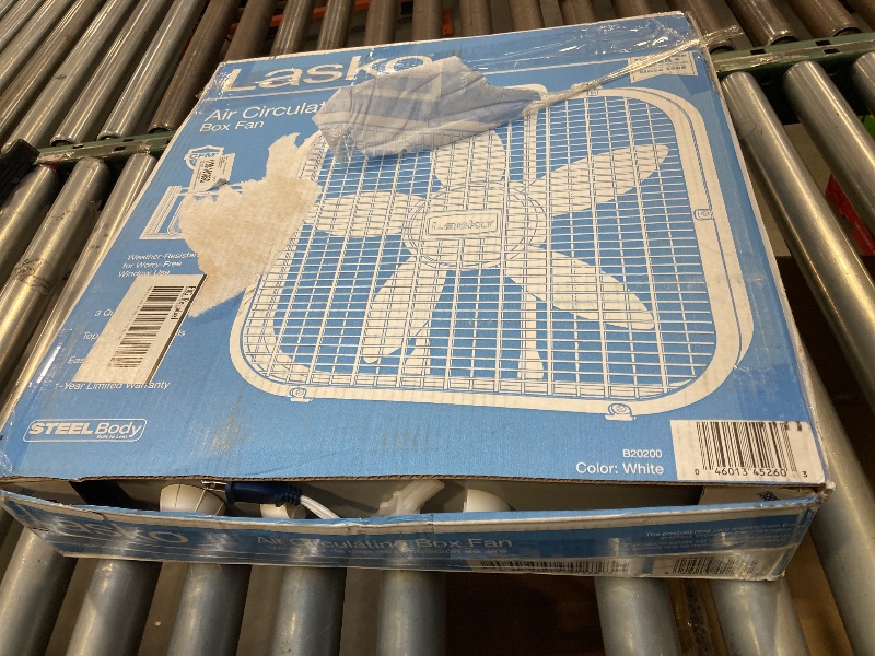Photo 1 of Lasko 20 Inch Box Fan