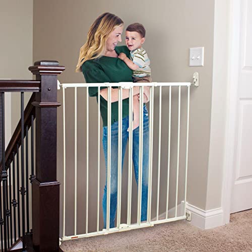 Photo 1 of Toddleroo by North States Tall Easy Swing and Lock Stairway Gate
