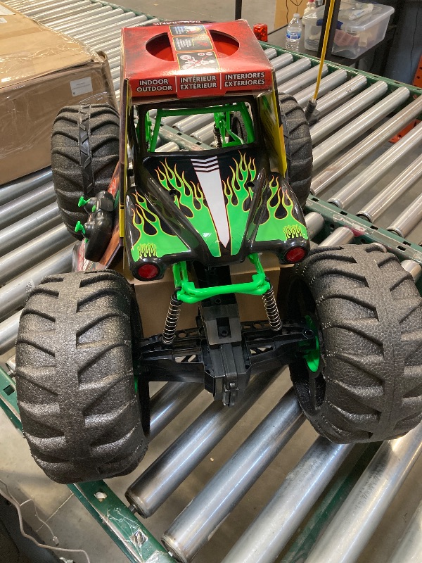 Photo 1 of Monster Jam, Official Mega Grave Digger All-Terrain Remote Control Monster Truck, Over 2 Ft. Tall, 1:6 Scale, Kids Toys for Boys and Girls Ages 4 and Up