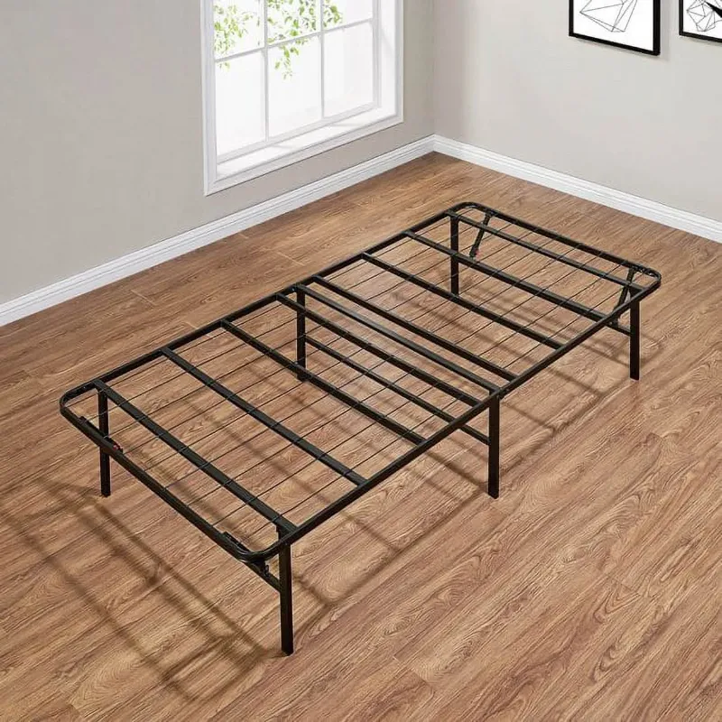 Photo 1 of Mainstays 14" High Profile Foldable Steel Twin XL Platform Bed Frame, Black
