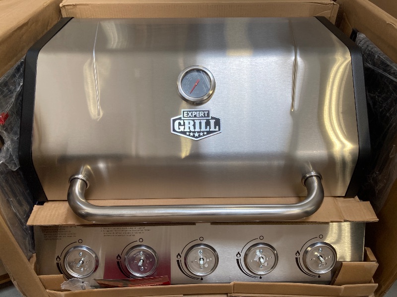 Photo 1 of Expert Grill 5 Burner Propane Gas Grill with Side Burner