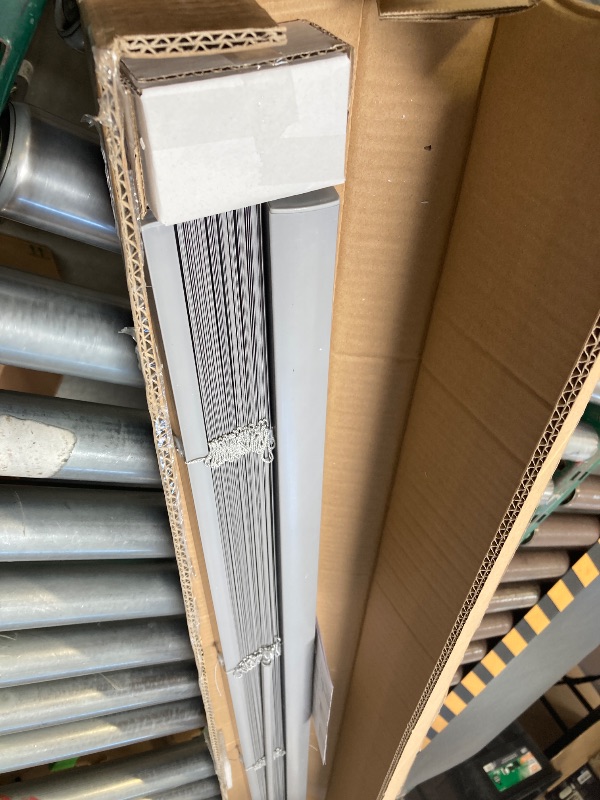Photo 1 of CHICOLOGY Blinds for Windows , Mini Blinds , Window Blinds , Door Blinds , Blinds & Shades , Camper Blinds , Mini Blinds for Windows , Horizontal Window Blinds , Gloss Gray, 48"W X 60"H