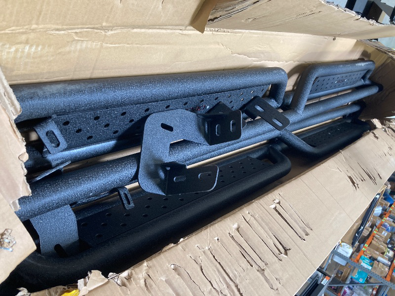 Photo 1 of RVNI Armor Running Boards for 2018-2023 2024 Jeep Wrangler JL 4 Door Side Steps Nerf Bar
