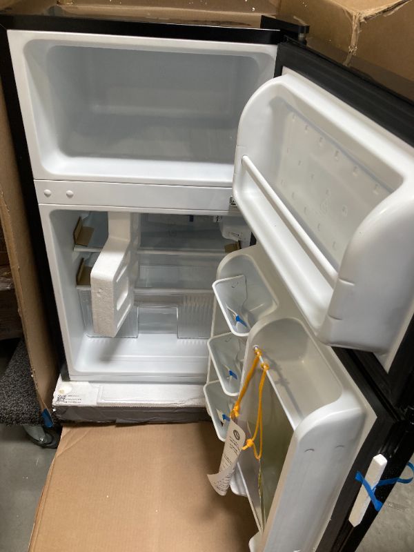 Photo 1 of Arctic King 3.2 Cu Ft Two Door Mini Fridge with Freezer Black E-Star ARM32D5ABB
