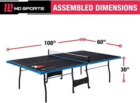 Photo 1 of MD Sports Official Size Table Tennis Table